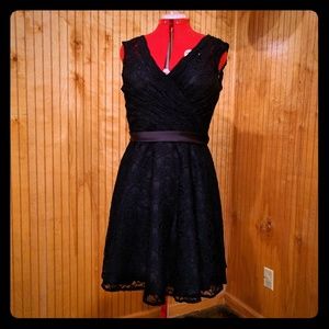 Lace bridesmaids dress